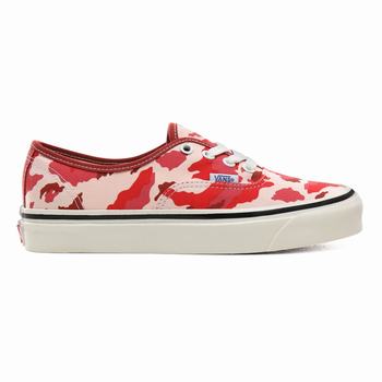 Női Vans Anaheim Factory Authentic 44 DX Tornacipő VA5634018 Camo/Piros